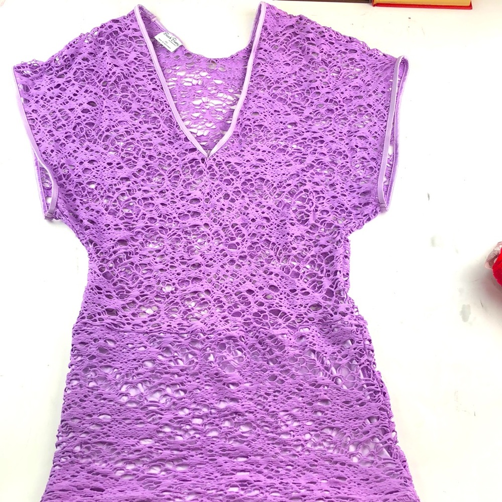 Beach Bunny lilac cover up small
